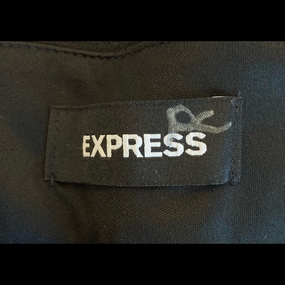 Express Black Linen Shorts NWT - Picture 6 of 14